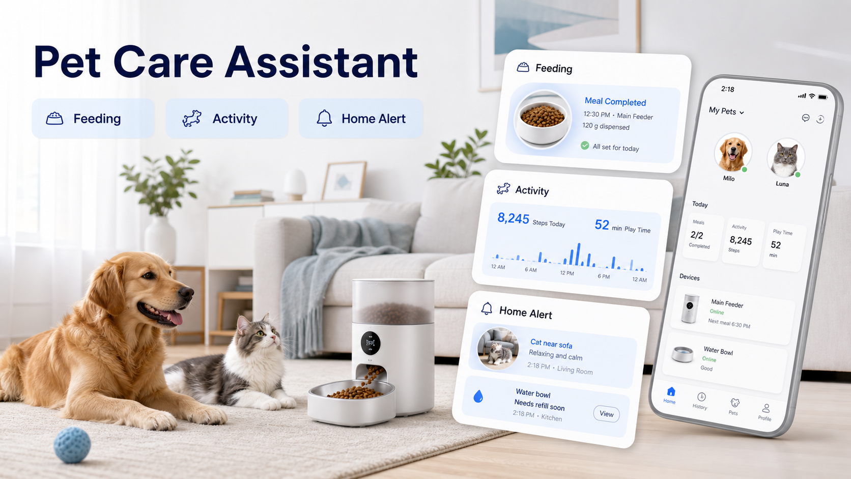 Pet Care scenario visual